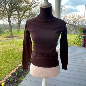 Zara Soft Cotton Knit Pullover Turtleneck Sweater - Medium (Fits sizes 2-4)